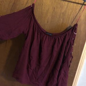 off the shoulder top NWOT